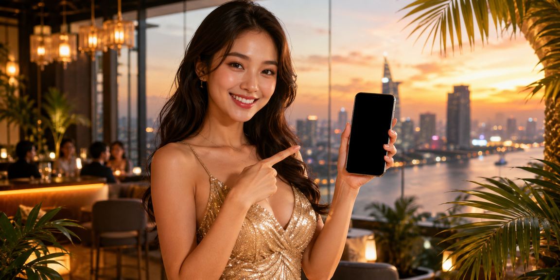 Người dùng TP Hồ Chí Minh chơi casino trên điện thoại tại lễ hội