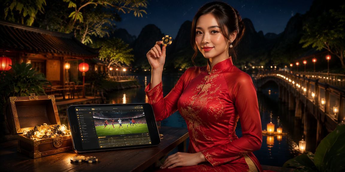 Người chơi Ninh Bình mặc áo dài tham gia cá cược thể thao trực tuyến